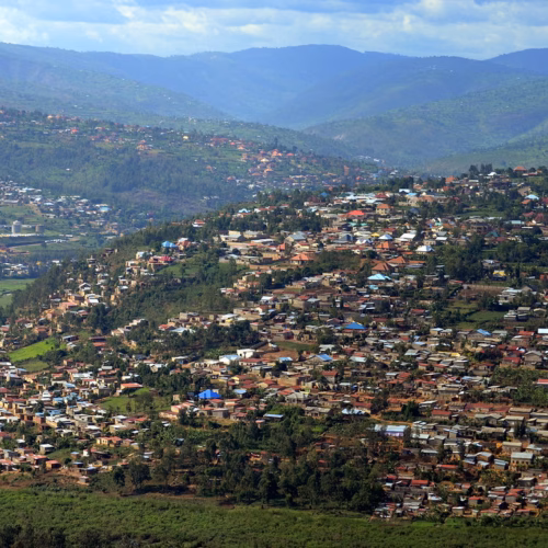 Kigali, Scenic View from Kigali City Tower